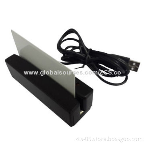 Magnetic card reader, all three tracks reading or track 1, track 2, track 3 customized, CE,FCC,RoHS